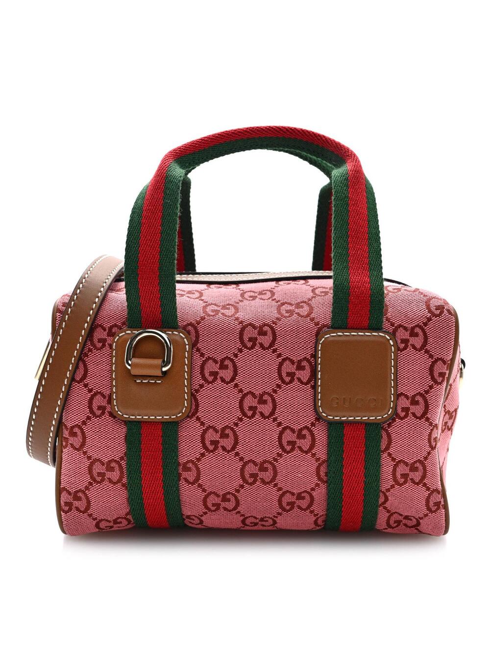 Gucci Gg Supreme Web Mini Top Handle #365953G16B